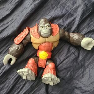 Fisher Price Imaginext Jungle Silverback Gorilla Smash Kids Toys 8” Figure